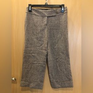 Ann Taylor Loft Wool Cropped Pants
